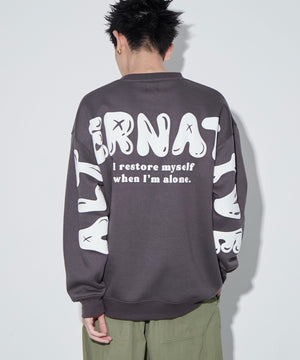 チャコール　モデル：180㎝　L着用