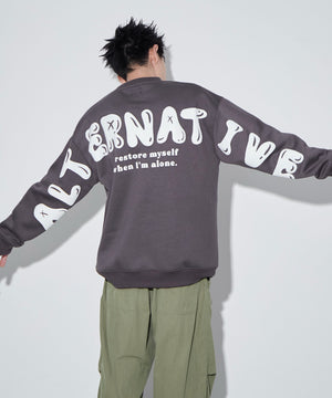 チャコール　モデル：180㎝　L着用