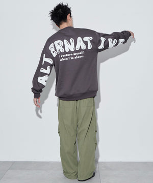 チャコール　モデル：180㎝　L着用