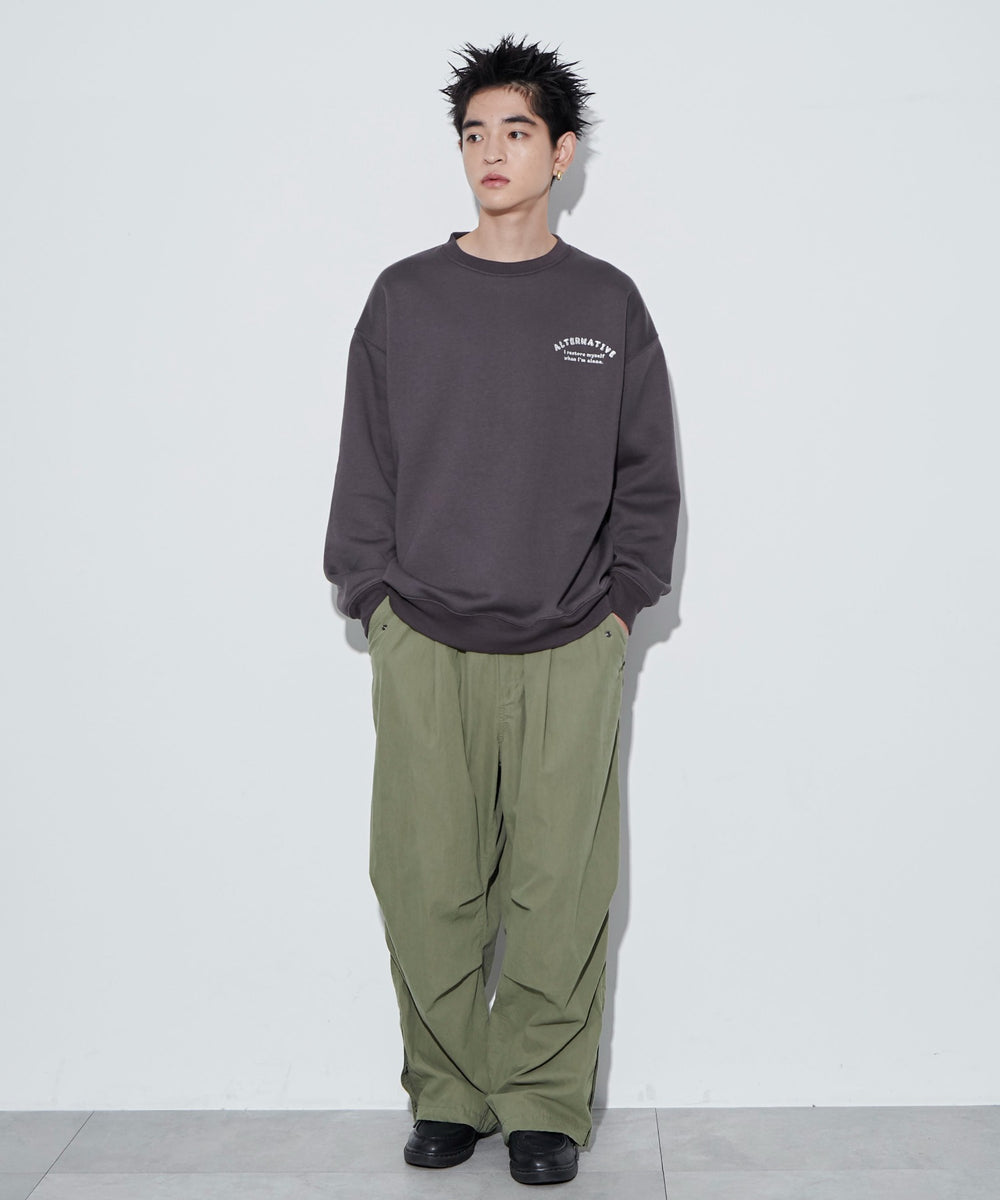 チャコール　モデル：180㎝　L着用