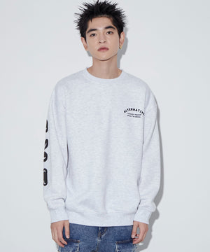 アッシュグレー　モデル：180㎝　L着用