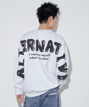 アッシュグレー　モデル：180㎝　L着用