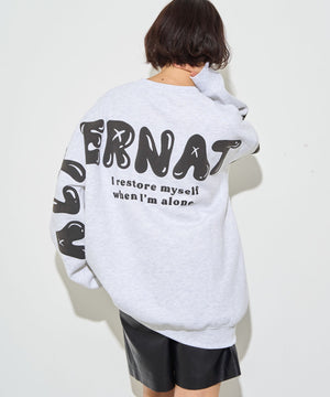 アッシュグレー　モデル:160cm L着用