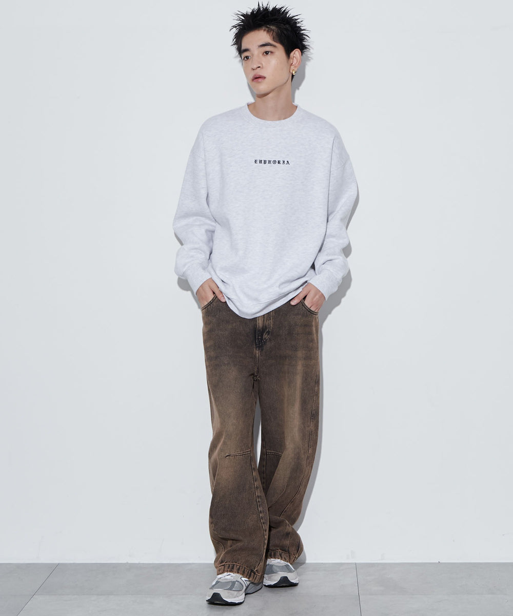 アッシュグレー　モデル:180cm L着用