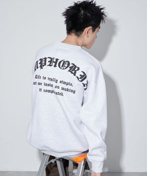 アッシュグレー　モデル:180cm L着用