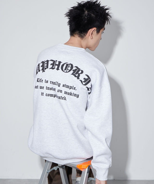 アッシュグレー　モデル:180cm L着用