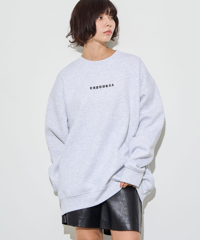 アッシュグレー　モデル:160cm L着用