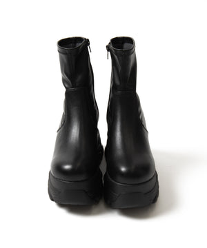 厚底ボリュームスニーカーソールショートブーツ