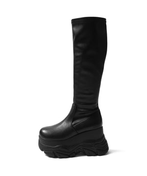 厚底ボリュームスニーカーソールロングブーツ