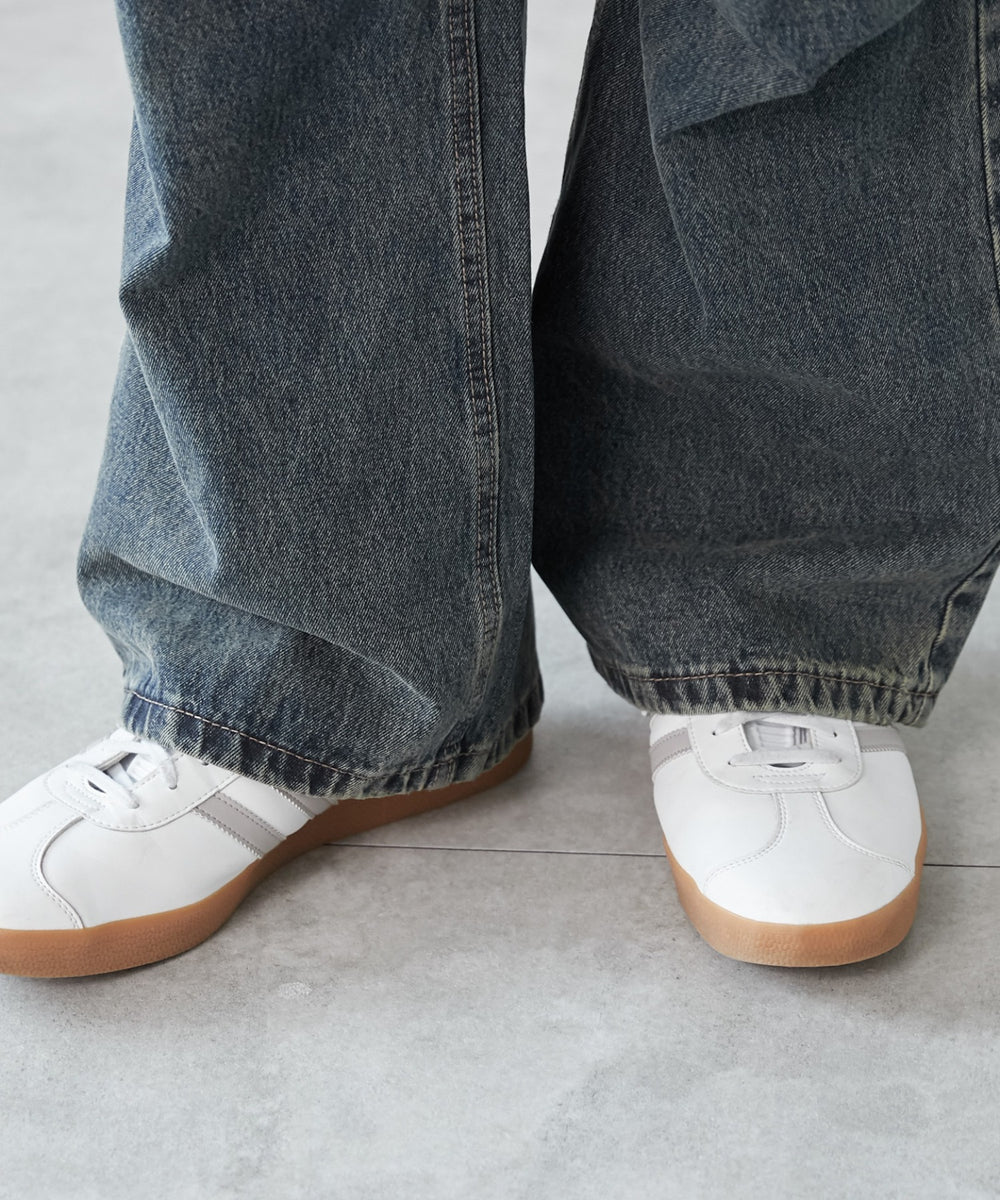 パラシュートデニムパンツ