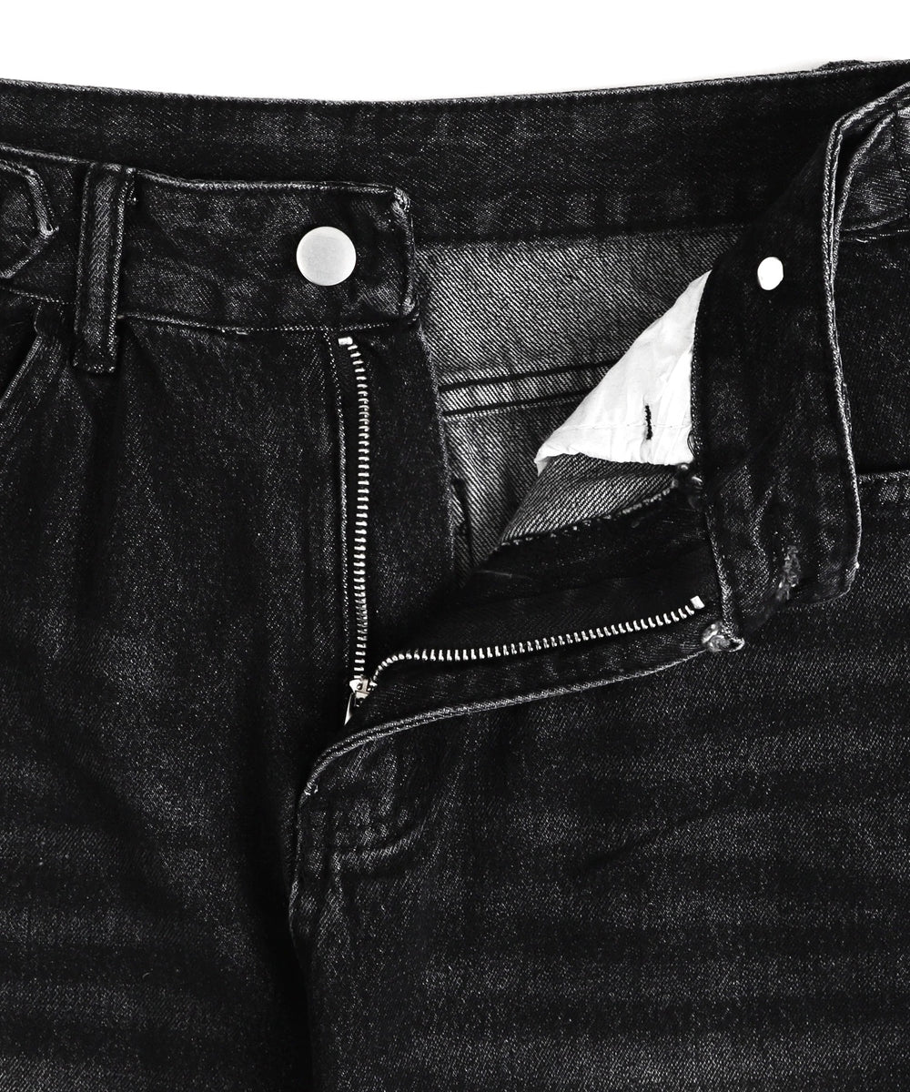 パラシュートデニムパンツ