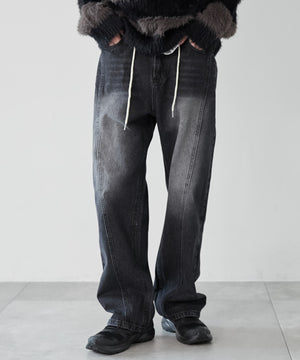 デニムブラックソノタ モデル：180cm L着用