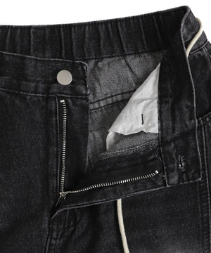 スウィッチングデニムパンツ