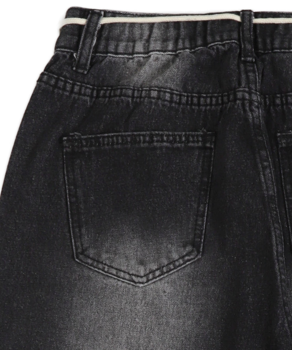 スウィッチングデニムパンツ