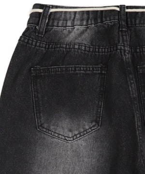 スウィッチングデニムパンツ
