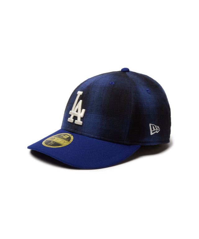 NEWERA　LP5950　MLB　CHECK/LA　ブルー（ブルー）