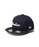 NEWERA　5950　MLB　VISOR　LOGO/ネイビー