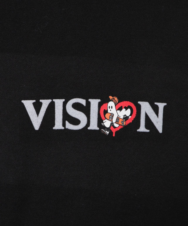 VISIONゴーストグラフィックプルパーカー