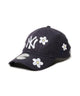 NEWERA　920　MLB　FLOWER　EMB/ネイビー