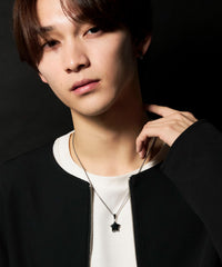 MプックリモチーフネックレスST