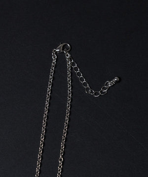 Mメタルモチーフトップネックレス