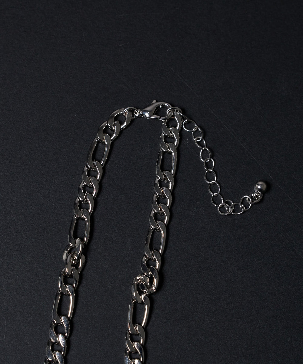 MビーズMIXモチーフネックレス