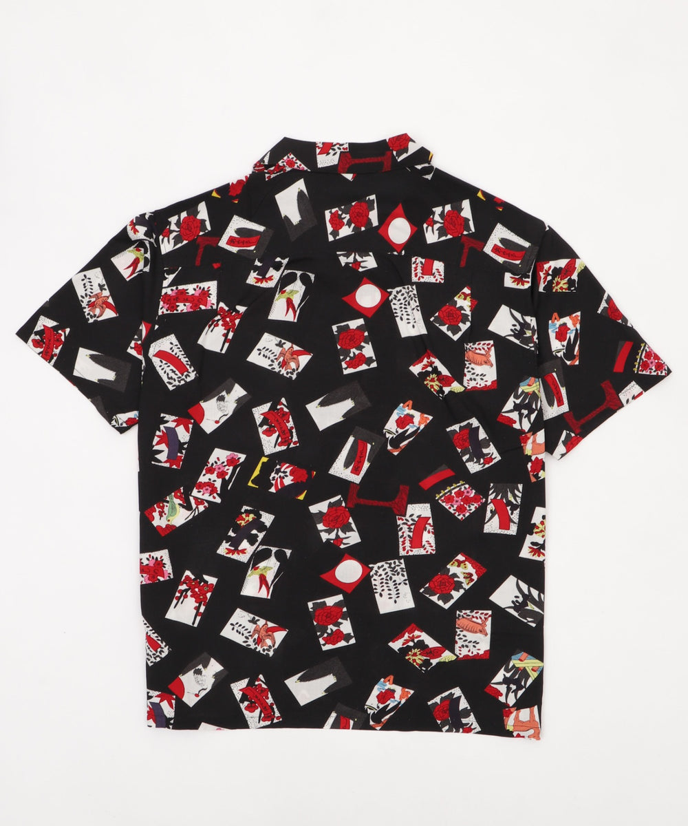 和柄レーヨンシャツ（SS）