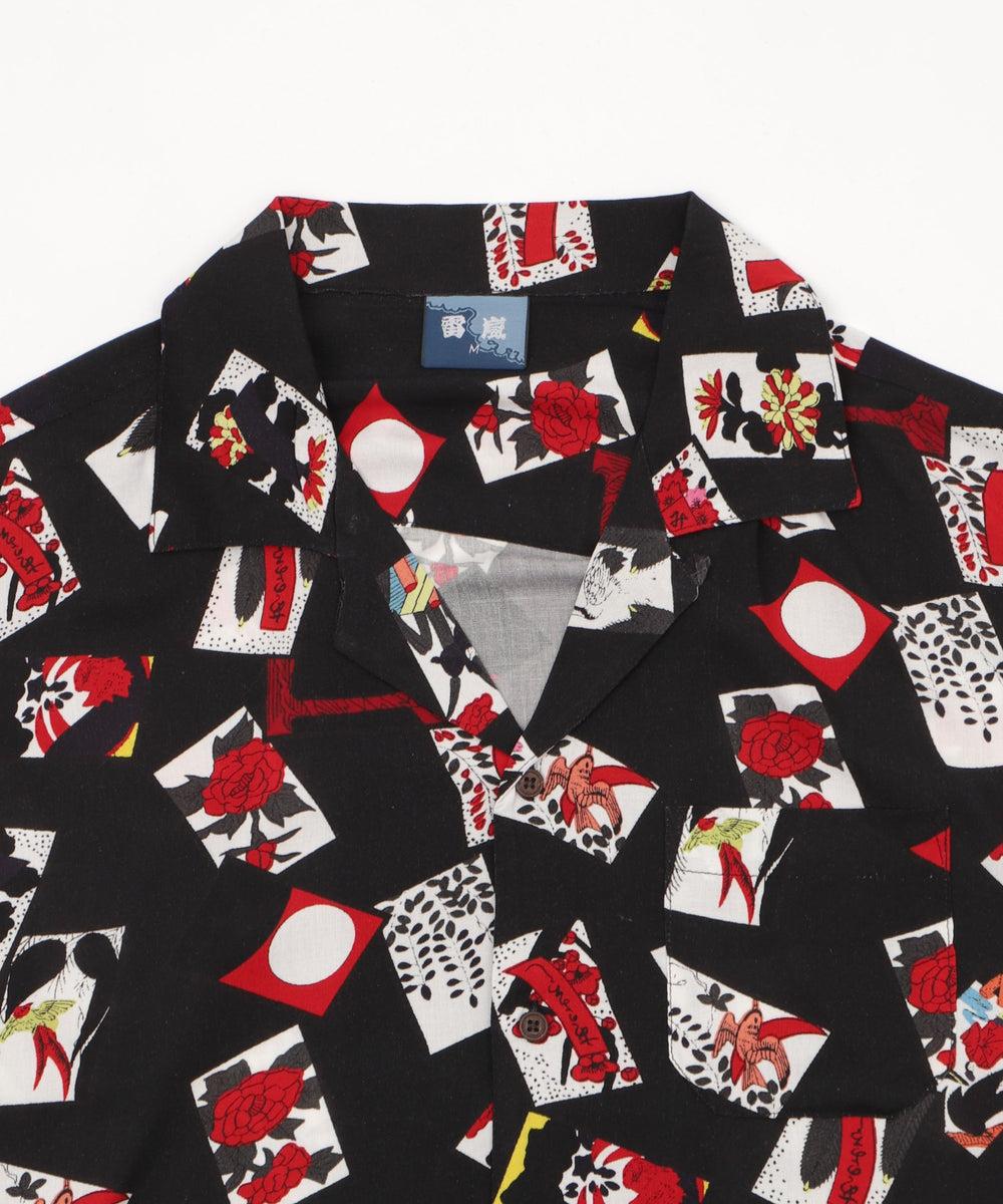 和柄レーヨンシャツ（SS）