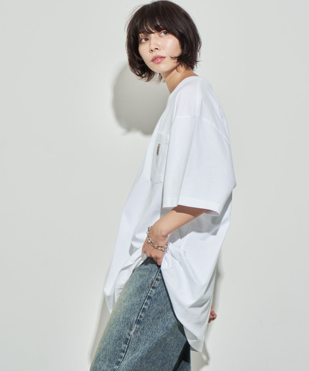 ホワイト モデル：160cm L着用