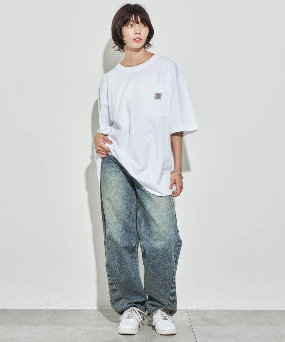 ホワイト モデル：160cm L着用