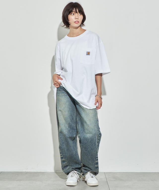 ホワイト モデル：160cm L着用