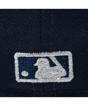 クロームホワイト／ネイビー(柄1)