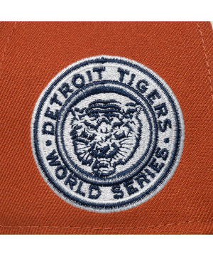 クロームホワイト／ラストオレンジ(柄3)