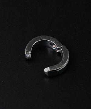 Ｍステンレスフープカフイヤリング