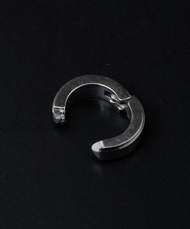 Ｍステンレスフープカフイヤリング