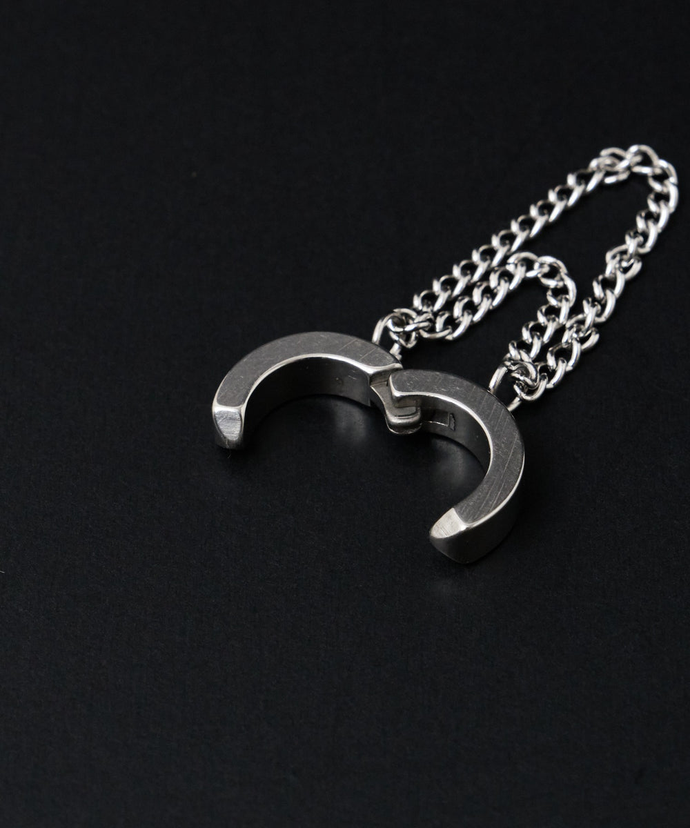 Ｍステンレスフープカフイヤリング