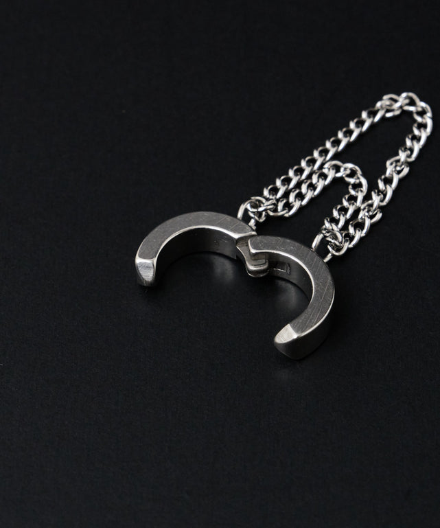 Ｍステンレスフープカフイヤリング