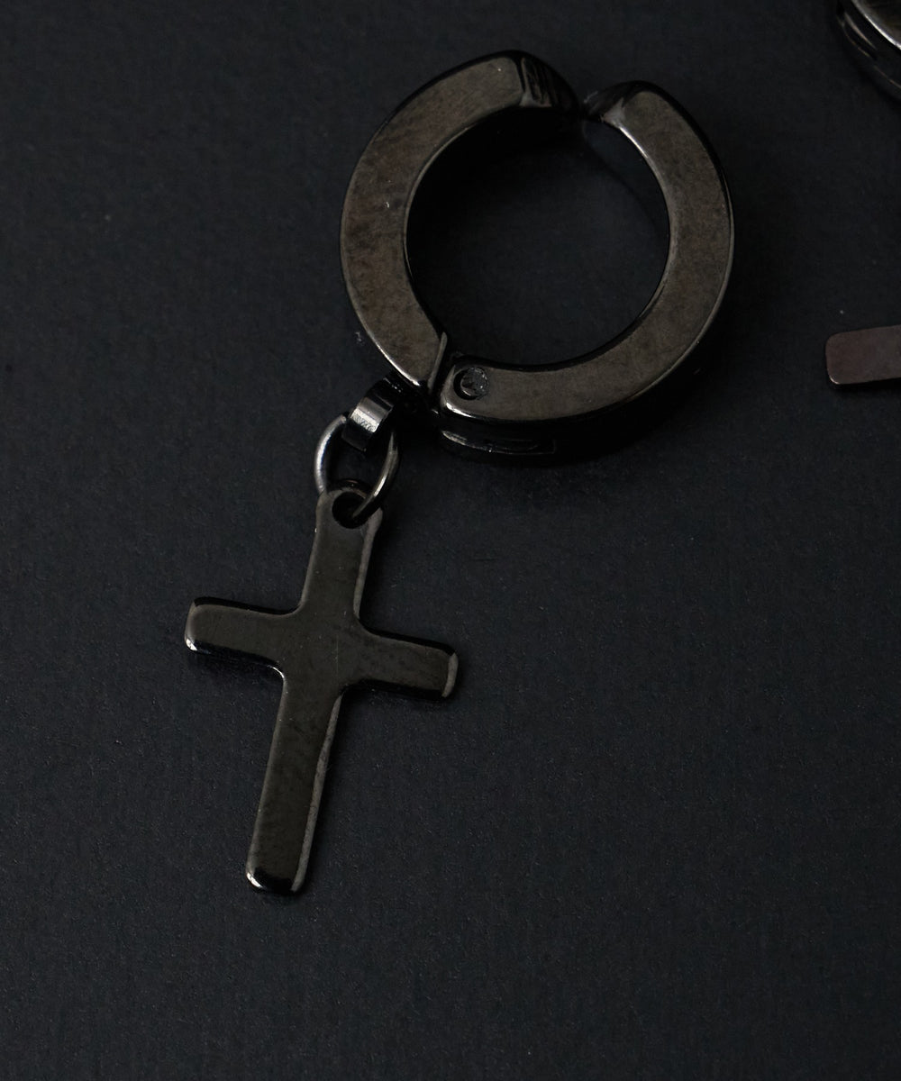 Ｍステンレスフープカフイヤリング