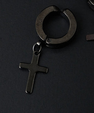 Ｍステンレスフープカフイヤリング