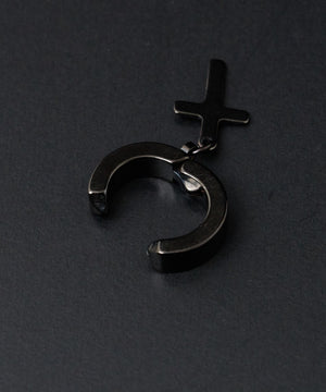 Ｍステンレスフープカフイヤリング