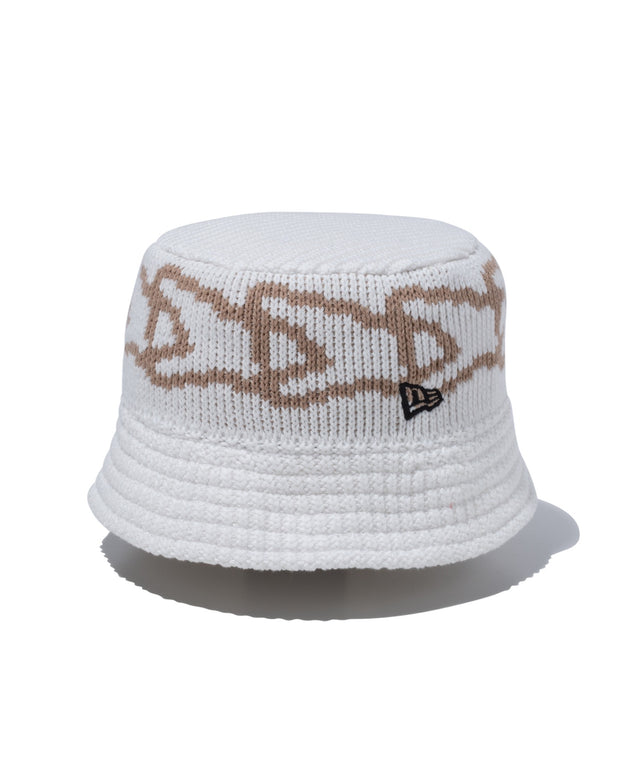 NEWERA　Jacquard　Knit　Bucket【一部店舗限定】/アイボリー(柄１)