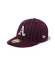 NEWERA　59FIFTY　Pinstripe/マルーン(柄1)