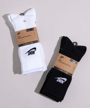 NIKE　NSW　エブリデイエッセンシャルクルーソックス(25-27cm)