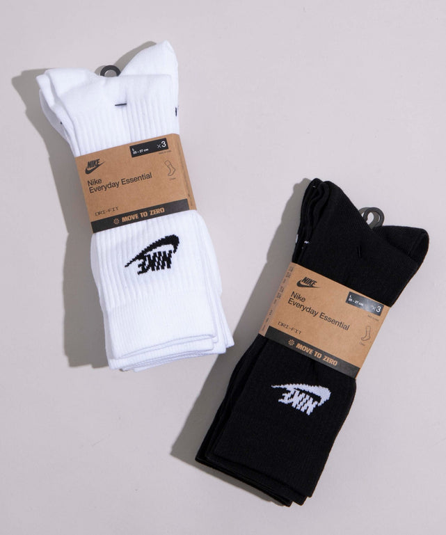 NIKE　NSW　エブリデイエッセンシャルクルーソックス(25-27cm)