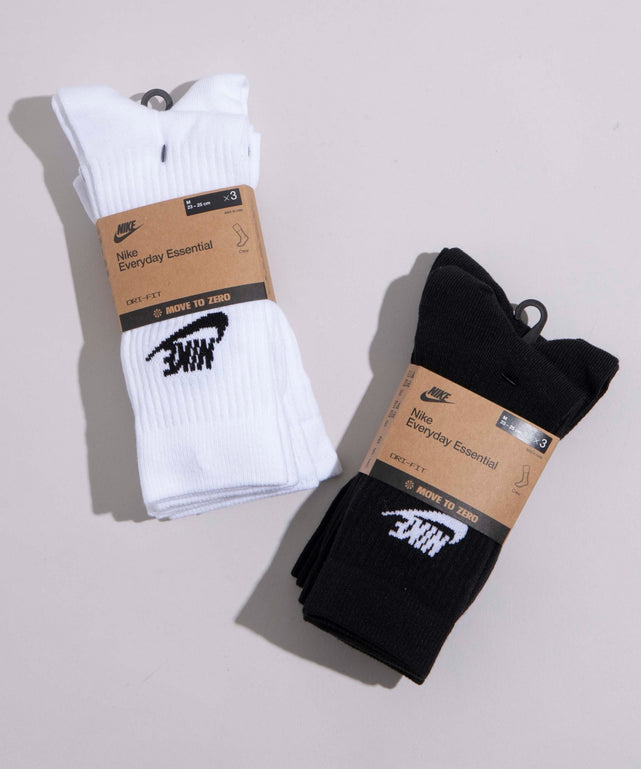NIKE　NSW　エブリデイエッセンシャルクルーソックス(23-25cm)