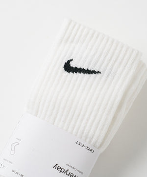 NIKE　3P　エブリディクッションクルーソックス(25-27cm)