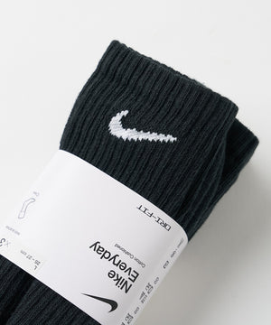 NIKE　3P　エブリディクッションクルーソックス(25-27cm)