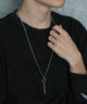Mモチーフロングチェーンネックレス/柄10