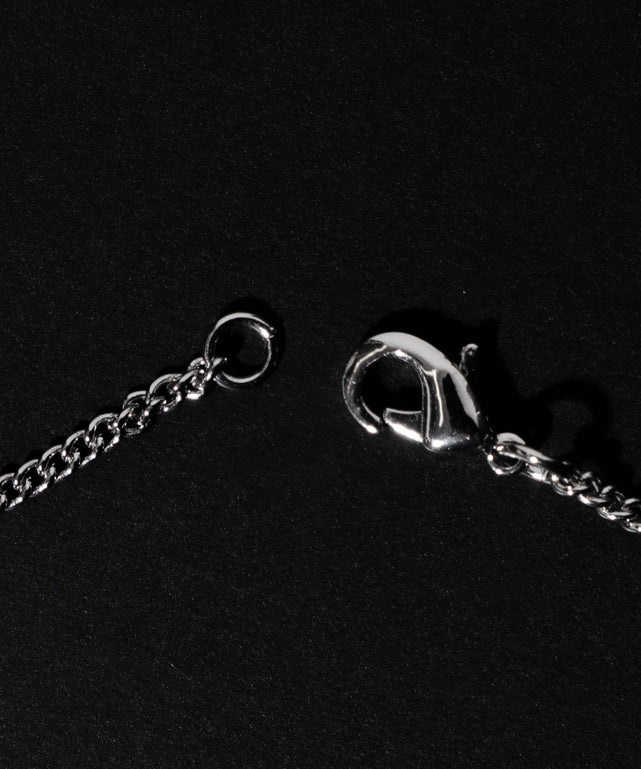 Mモチーフロングチェーンネックレス