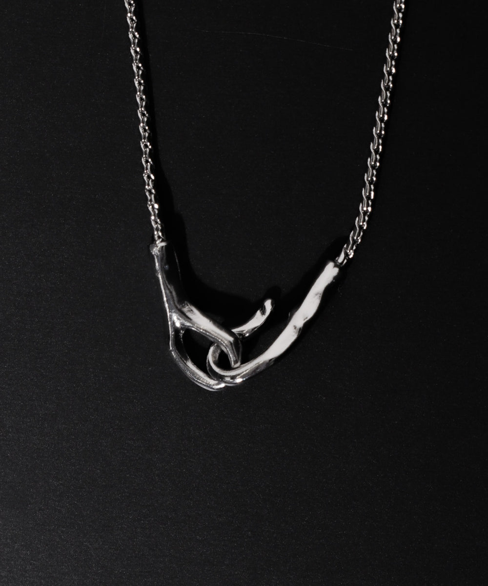 Mフックチェーンネックレス